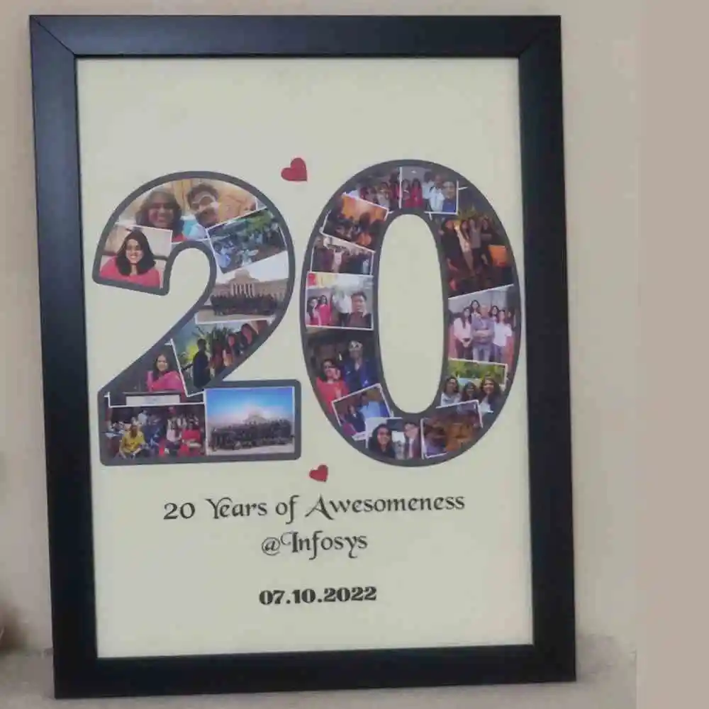Age Birthday/Anniversary Frame